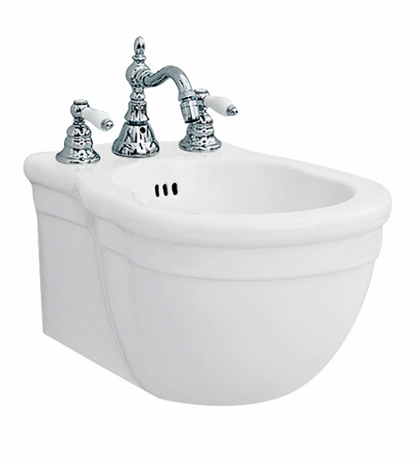 Изображение товара Биде ArtCeram Hermitage HEB003 01 00 подвесное, 36 х 55 см, с 1 отверстием под смеситель, белый