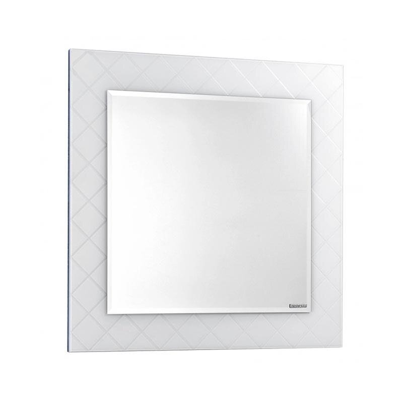 Изображение товара Зеркало Венеция 90 с подсветкой подвесное белое Италия