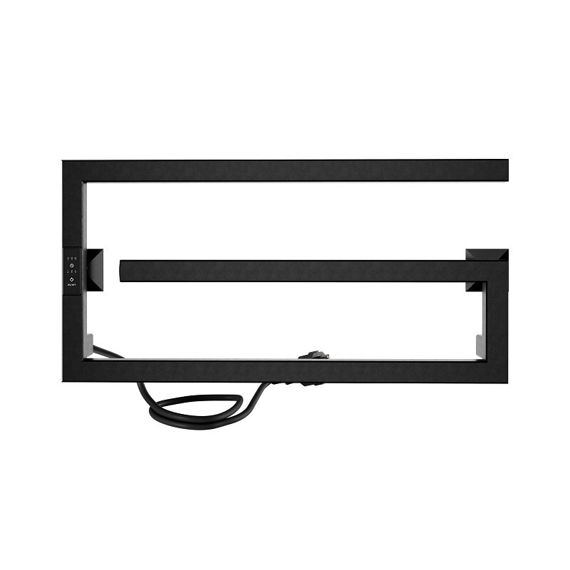 Изображение товара Электрический полотенцесушитель Indigo Sigma 60x30 см черный муар с таймером