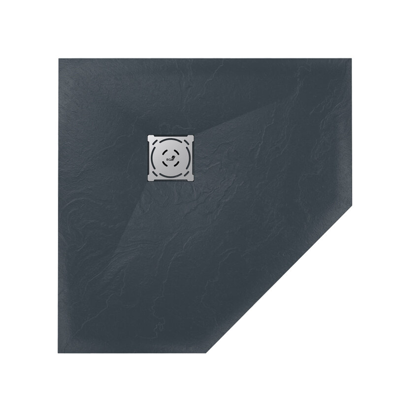 Изображение товара Душевой поддон RGW ST/T-0088G 16155088-02, 80 x 80 см, пятиугольный, из искусственного камня, графит Изображение товара Душевой поддон RGW ST/T-0088G 16155088-02, 80 x 80 см, пятиугольный, из искусственного камня, графит