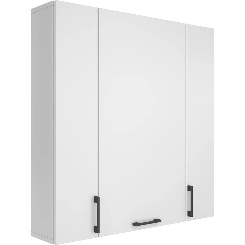 Изображение товара Подвесной шкаф для ванной комнаты Diwo Суздаль 87х90 см белый с доводчиком