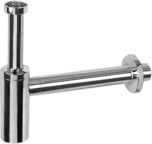 Изображение товара Сифон для раковины Geberit Uniflex хром Ø40 регулировка по высоте