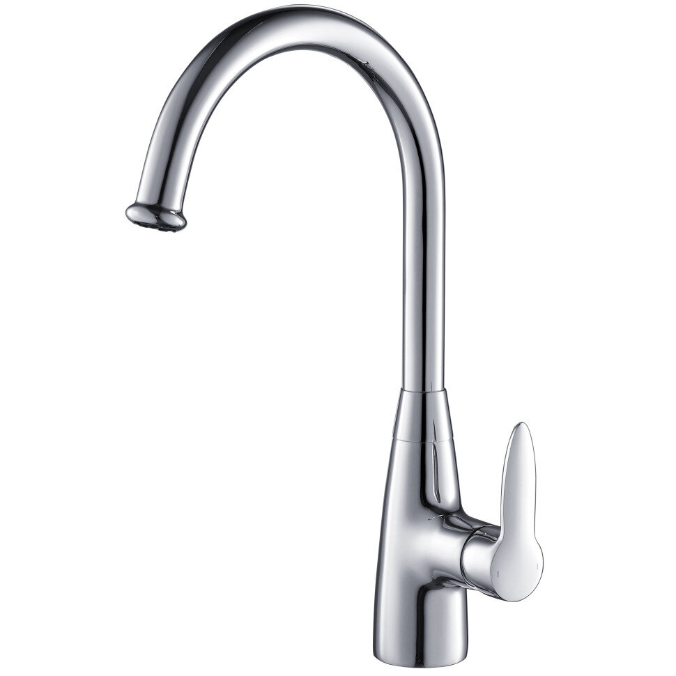 Изображение товара Современный кухонный смеситель Schein Kitchen 50221/8032024 Leaf хром