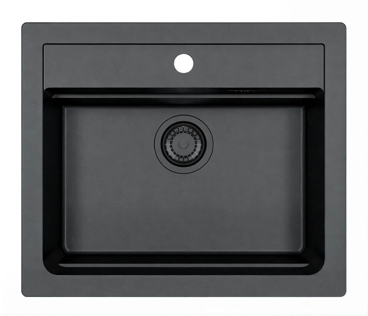 Изображение товара Мойка кухонная Alveus Atrox 1148162 Granital 30 Carbon, 59 см, черный матовый Изображение товара Мойка кухонная Alveus Atrox 1148162 Granital 30 Carbon, 59 см, черный матовый