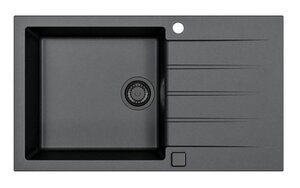 Изображение товара Кухонная мойка Alveus Cadit 1148160 Granital 40 Carbon черный матовый