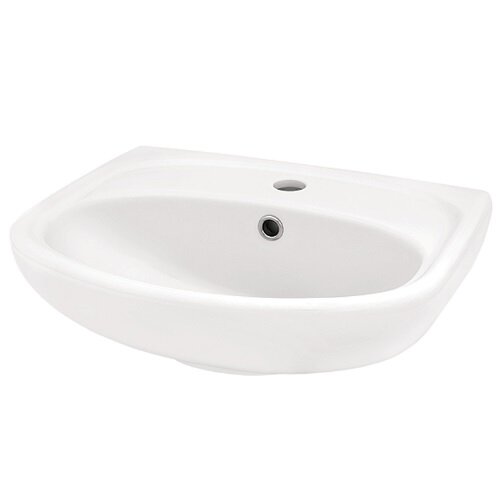 Изображение товара Раковина Santek Анимо 55x45 см фаянс подвесная с переливом белая