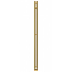Изображение товара Полотенцесушитель водяной Сунержа Нюанс EU50+, высота 154 см, ширина 5 см, нижнее подключение, цвет золотой шелк, 32-0212-1545