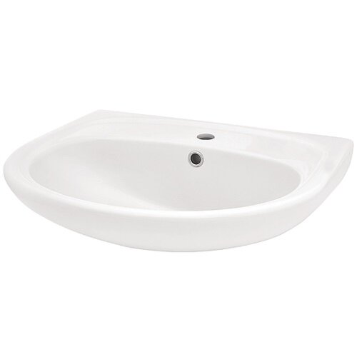 Изображение товара Раковина Santek Анимо 60 1. WH11. 0. 508 - подвесная керамическая умывальник белый уголок