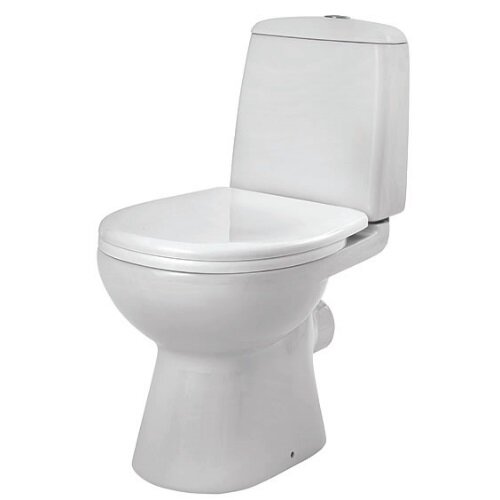 Изображение товара Напольный унитаз Santek Цезарь фарфор с крышкой микролифт SoftClose