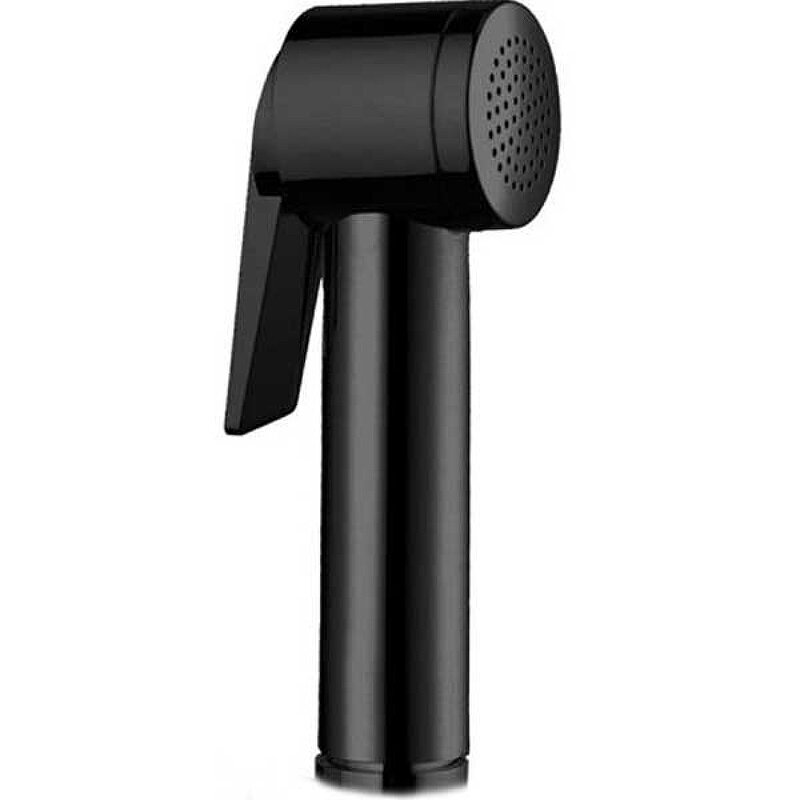 Изображение товара Гигиеническая лейка Bossini Paloma B00462.073 черный матовый - надежный душевой аксессуар