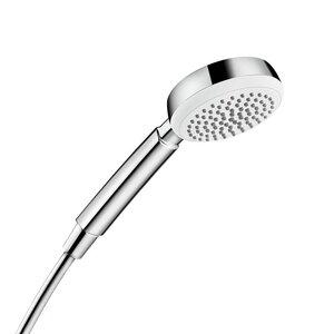 Изображение товара Ручной душ Hansgrohe Crometta 100 1jet 26825400, белый/хром