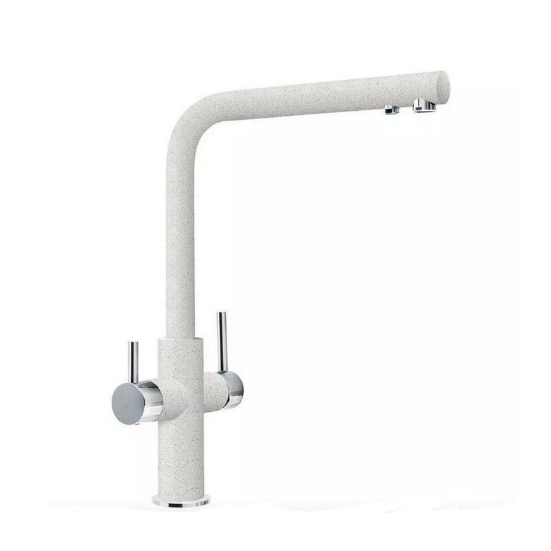 Изображение товара Смеситель для кухонной мойки Franke Neptune Clear Water белый с фильтром