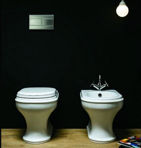 Изображение товара Биде Azurra Charme CHA500 bi*1 напольное, белый