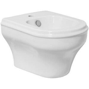 Изображение товара Биде Azurra Charme подвесное, с 1 отверстием под смеситель, c креплением KIT 2000 CF, CHBKS000000M/(CHA500/SOSK bi)*1