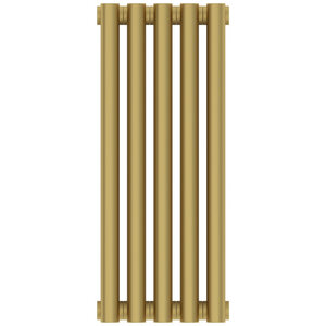 Изображение товара Радиатор трубчатый Сунержа Эстет-11, 5 секций, боковое подключение, матовое золото