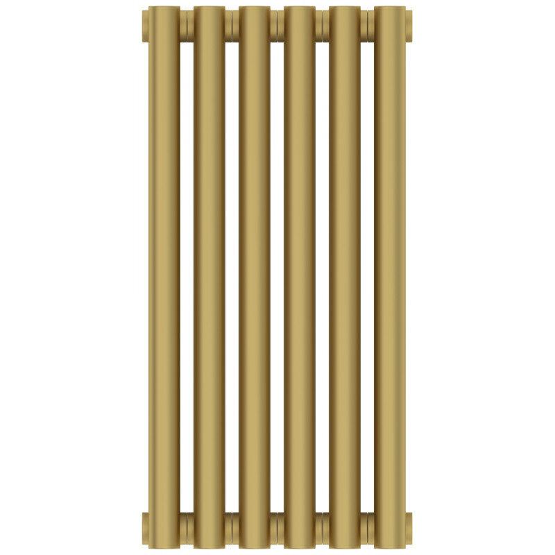 Изображение товара Радиатор трубчатый Сунержа Эстет-11 6 секций боковое подключение золото