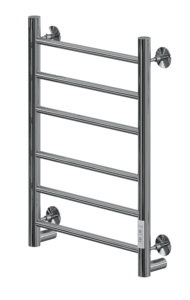 Изображение товара Электрический полотенцесушитель Ника Way-2 40x60 см, хром, с таймером и 6 перекладинами