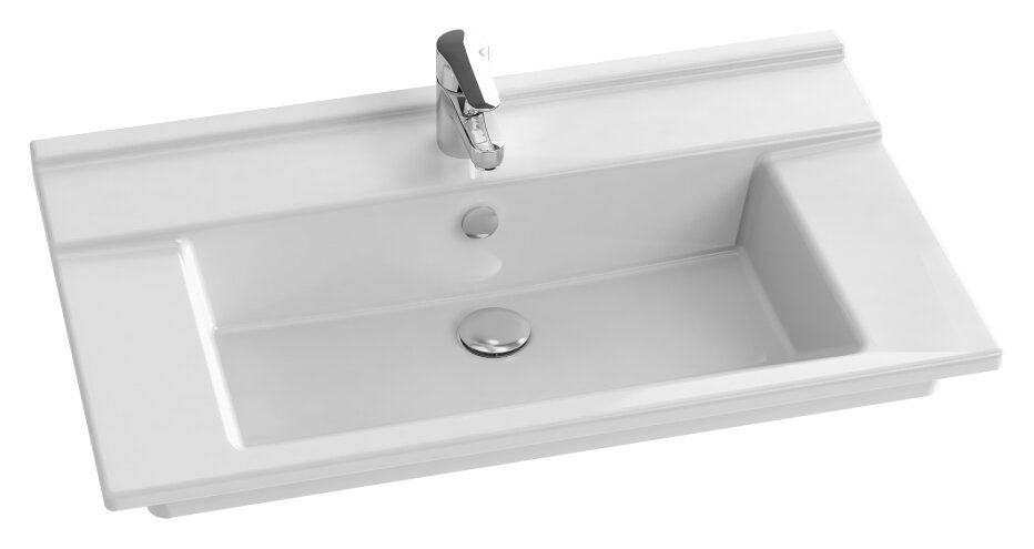 Изображение товара Раковина-столешница Jacob Delafon Struktura EXH112-00, 80 x 48 см, подвесная