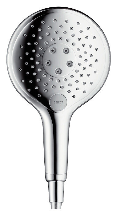Изображение товара Ручной душ Hansgrohe 28587000, Raindance Select S 150 Air 3jet, 1/2’, хром