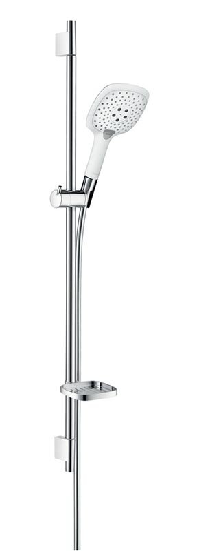 Изображение товара Душевой гарнитур Hansgrohe Raindance Select E 150 3jet 0,90 м хром/белый
