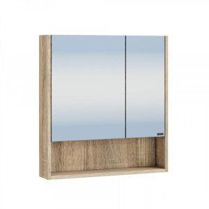 Изображение товара Зеркальный шкаф СаНта Мира 700404, 60 см, цвет янтарный/светлое дерево