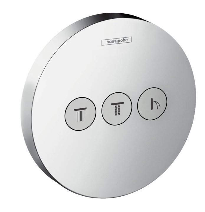 Изображение товара Переключатель потоков Hansgrohe ShowerSelect S 15745000 хром для душа Германия