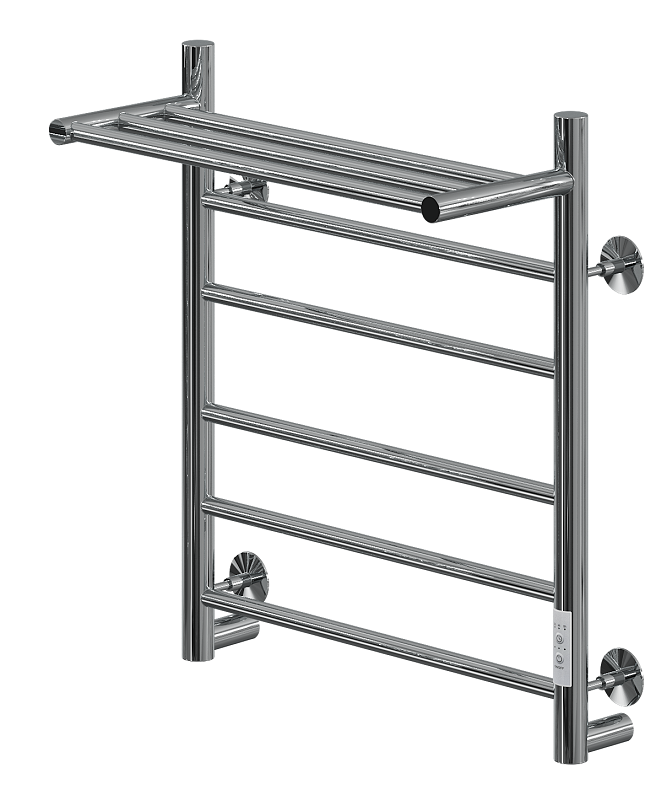 Изображение товара Электрический полотенцесушитель Ника Way-2 50x60 см с полкой и диммером хром