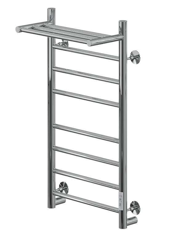 Изображение товара Электрический полотенцесушитель Ника WAY-2, 80х40 см, с полкой, хром