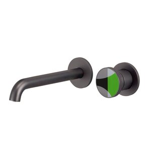 Изображение товара Смеситель Bronze de Luxe OMG, для раковины, цвет графит, 9007GM-G