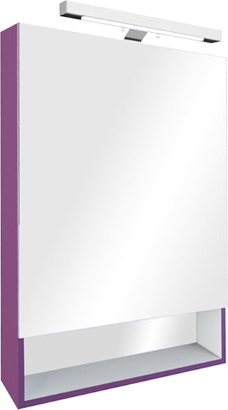 Изображение товара Зеркальный шкаф Roca The Gap 60 ZRU9302751, цвет фиолетовый