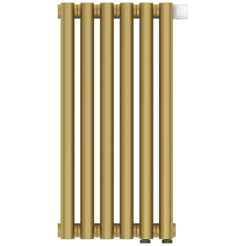 Изображение товара Радиатор трубчатый Сунержа Эстет-11 EU50 6 секций низкое подключение золото Россия