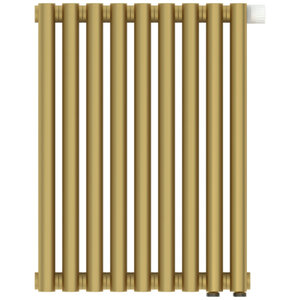 Изображение товара Радиатор трубчатый Сунержа Эстет-11 EU50, 9 секций, нержавеющая сталь, золото