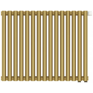 Изображение товара Радиатор трубчатый Сунержа Эстет-11 EU50, 15 секций, нижнее подключение, цвет матовое золото, 032-0312-5015