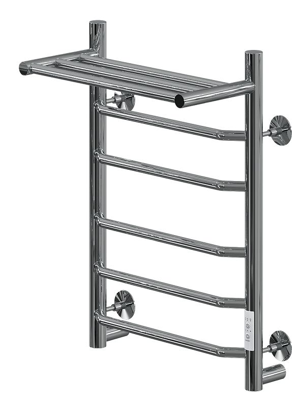 Изображение товара Электрический полотенцесушитель Ника Way-3 с полкой, хром, 40х60 см
