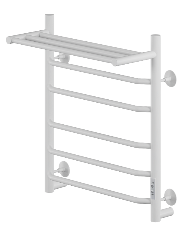 Изображение товара Электрический полотенцесушитель Ника Way-3 50x60 см с полкой белый матовый