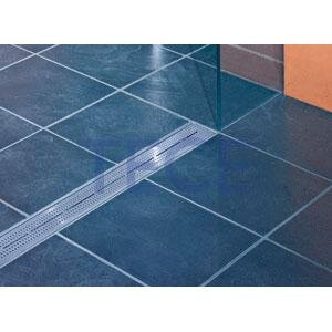 Изображение товара Решетка TECE "Quadratum" из нержавеющей стали, длина 800 мм