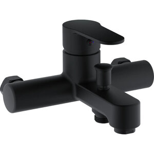 Изображение товара Полимерный смеситель Diwo Ярославль YAR-02b для ванны и душа, цвет черный матовый