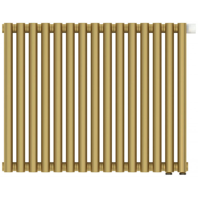 Изображение товара Радиатор отопления Сунержа Эстет-00 EU50 15 секций матовое золото Нижнее подключение Россия