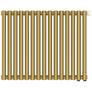 Изображение товара Радиатор отопления Сунержа Эстет-00 EU50, 15 секций, нижнее подключение, цвет матовое золото, 032-0322-5015