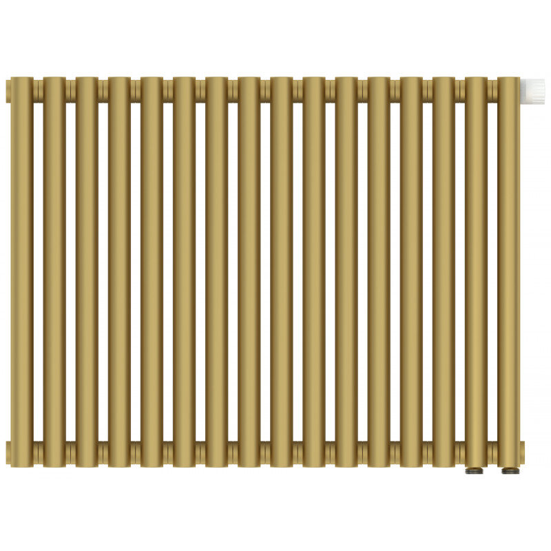 Изображение товара Радиатор отопления Сунержа Эстет-00 EU50 16 секций нержавеющая сталь золото