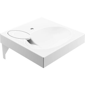 Изображение товара Раковина Diwo Анапа ARnS600 60 см квадратная для ванной и кухни из искусственного камня