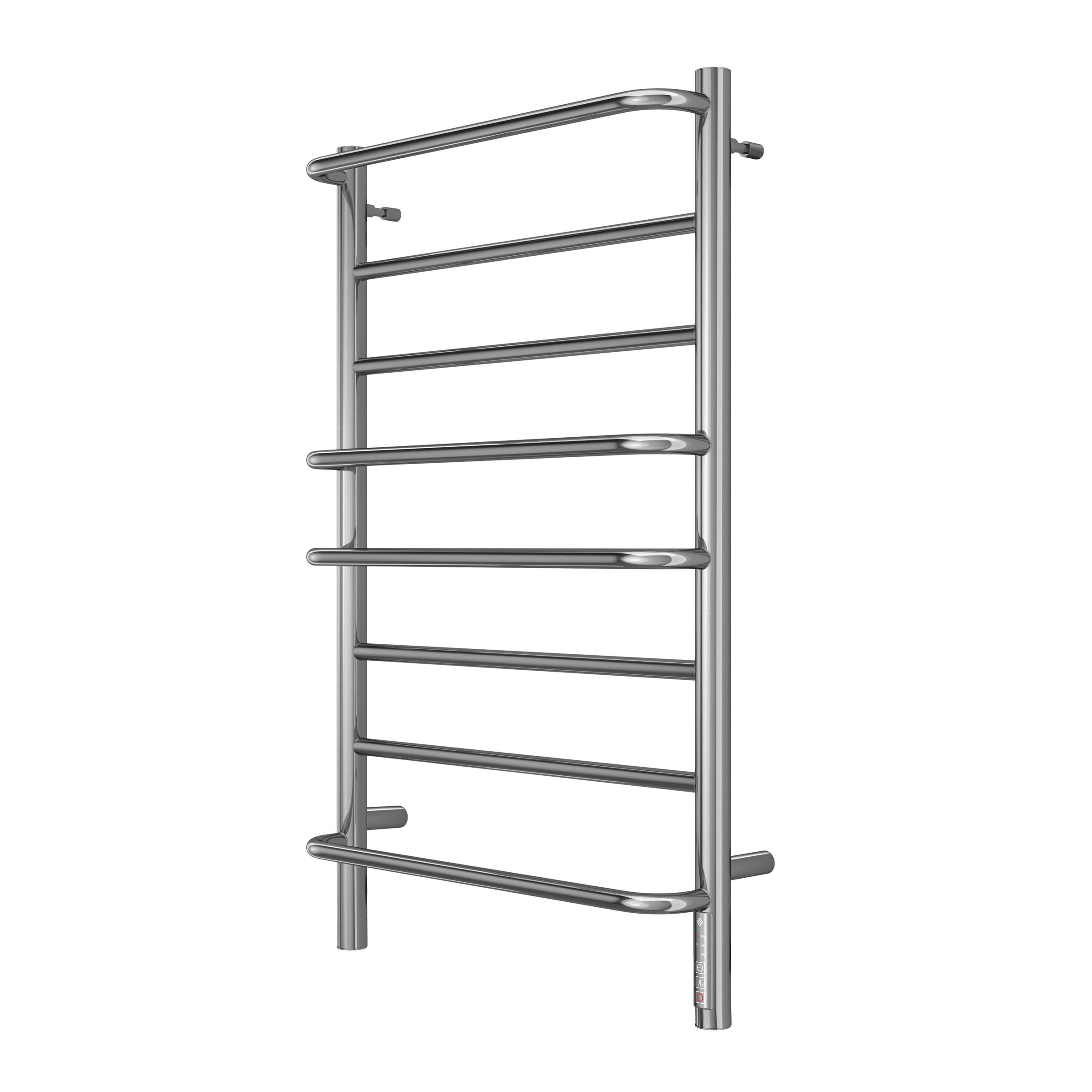 Изображение товара Полотенцесушитель электрический Евромикс П8 500х850 Электро (quick touch), ширина 50 см, высота 85 см, диммер справа, 4670078531292