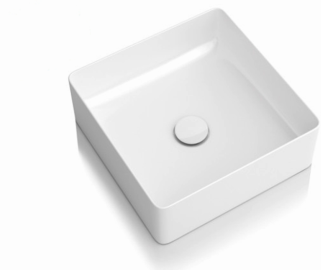 Изображение товара Раковина-чаша квадратная Laufen Living 8.1143.3.000.112.1 высокая без перелива