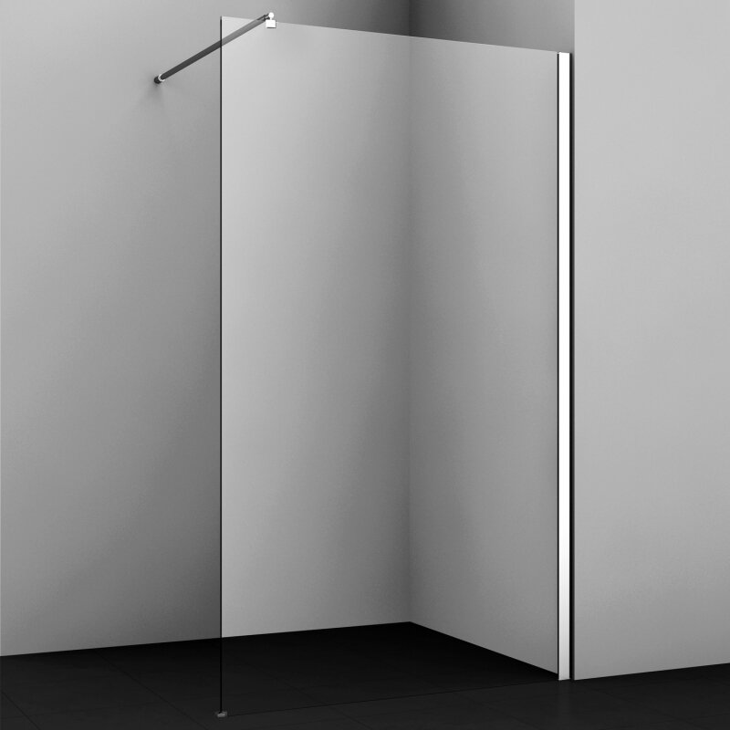 Изображение товара Душевая стенка WasserKraft Rossel 28W46 без дверей 110 см стекло прозрачное