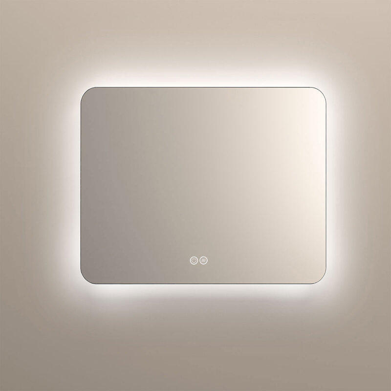 Изображение товара Зеркало Vincea 100х80 см с LED подсветкой сенсорным выключателем и антизапотеванием