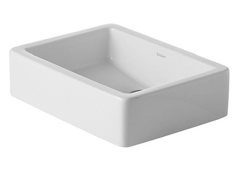 Изображение товара Раковина Durable Vero 0455500000, без площадки под смеситель, 50х38 см, белая, Германия