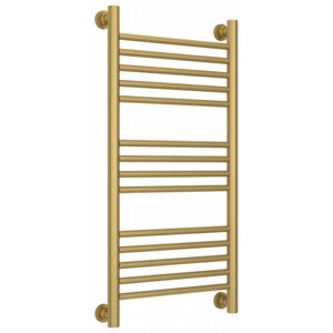 Изображение товара Полотенцесушитель водяной Сунержа Богема+, высота 80 см, ширина 40 см, цвет матовое золото, 032-0220-8040