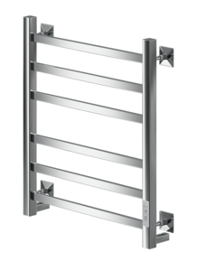 Изображение товара Полотенцесушитель электрический Ника Step-1, ширина 50 см, высота 60 см, диммер справа, хром, STEP-1 60/50 U