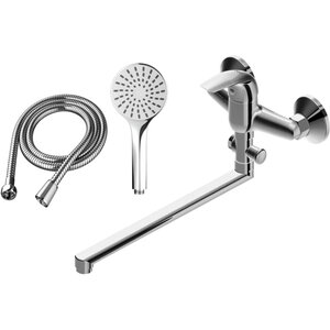 Изображение товара Смеситель Diwo Валдай DW-VAL-95-000 для ванны и душа, с душевым гарнитуром, цвет хром