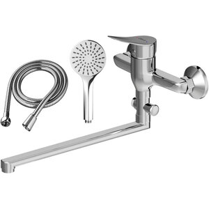 Изображение товара Смеситель Diwo Новгород DW-NOV-95-000 для ванны и душа, с душевым гарнитуром, цвет хром